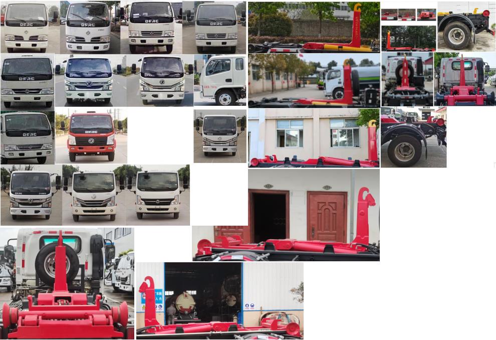 東風(fēng)股份多利卡D6 WLW5070ZXXE車廂可卸式垃圾車公告圖片