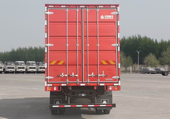 豪沃牌ZZ5187XXYK451DF1廂式運輸車公告圖片