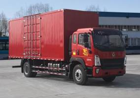 豪沃牌ZZ5187XXYK471DF1厢式运输车