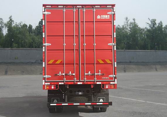 豪沃牌ZZ5187XXYK471DF1廂式運(yùn)輸車(chē)公告圖片