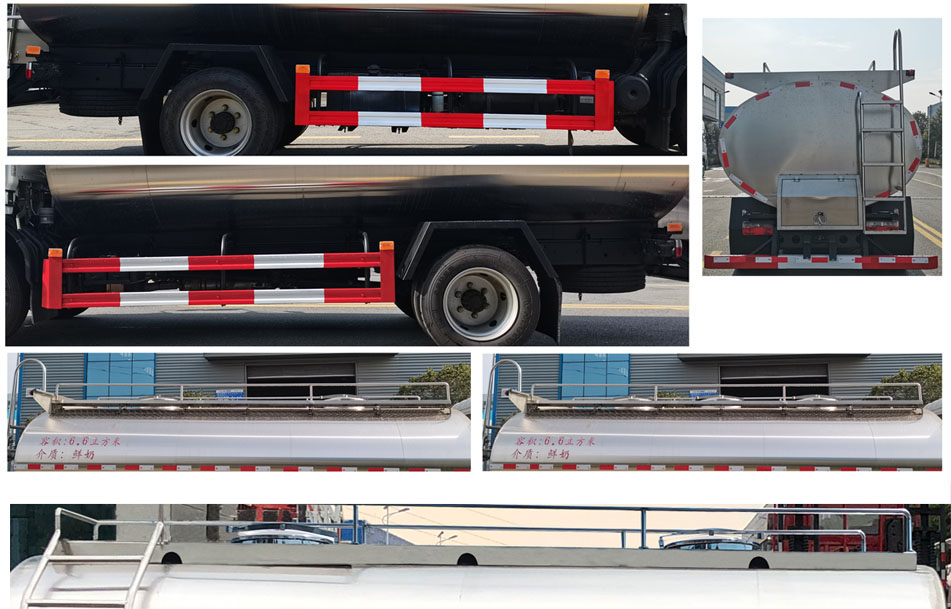 程力威牌CLW5120GNYD6鮮奶運輸車公告圖片