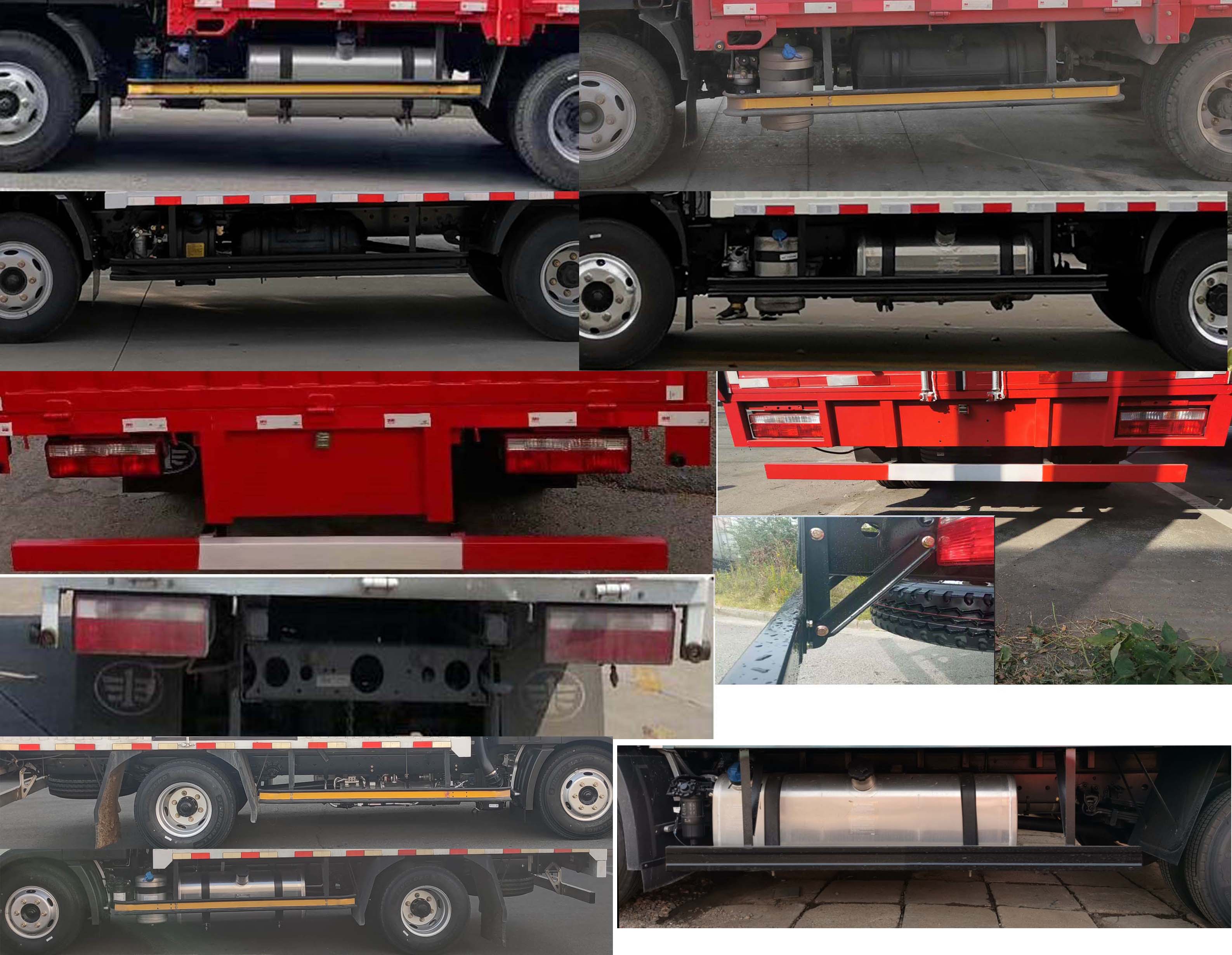 解放牌CA5110CCYP40K62L2E6A84倉(cāng)柵式運(yùn)輸車公告圖片