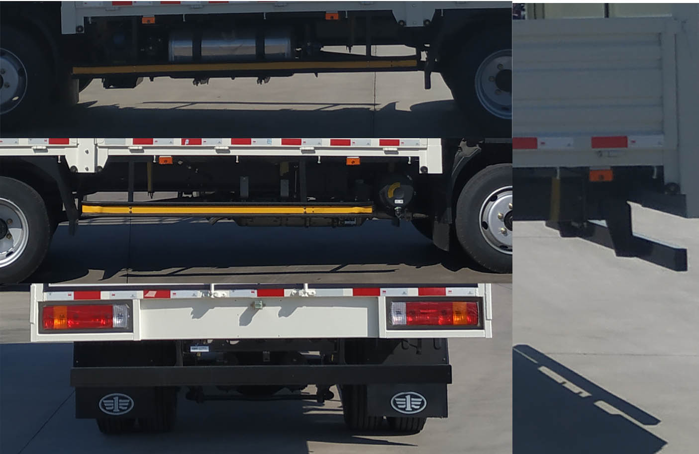 解放牌CA5090CCYP40K59L3E6A84倉柵式運(yùn)輸車公告圖片