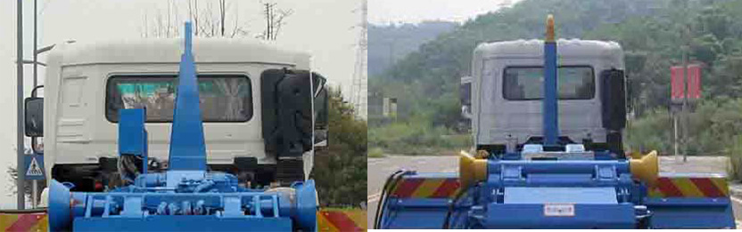 山花牌JHA5255ZXXZZB6車(chē)廂可卸式垃圾車(chē)公告圖片