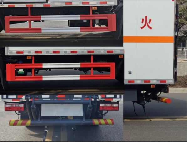 程力威牌CLW5120XZWE6雜項危險物品廂式運輸車公告圖片