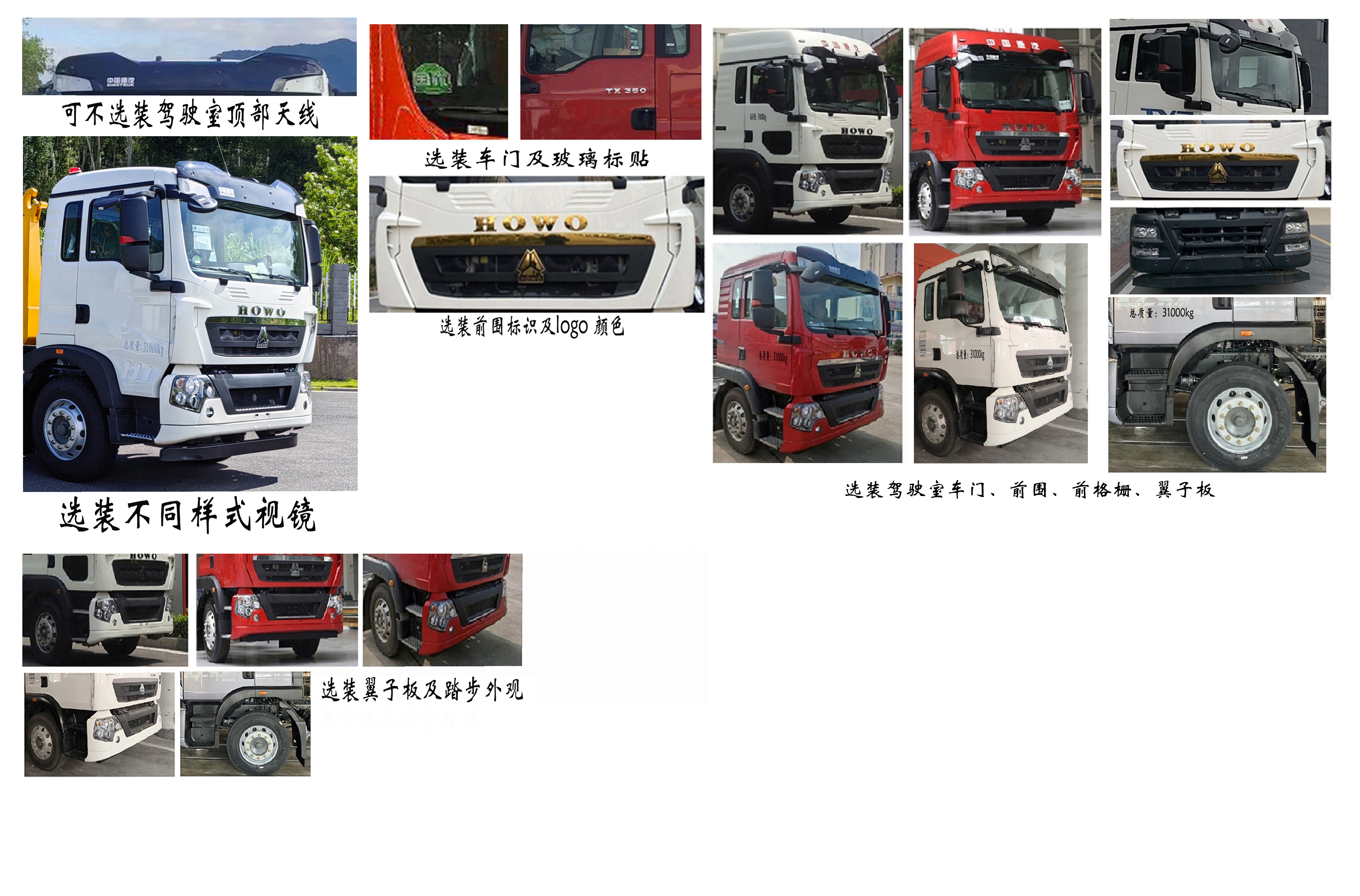 福龍馬牌FLM5310ZXXZJ6車廂可卸式垃圾車公告圖片