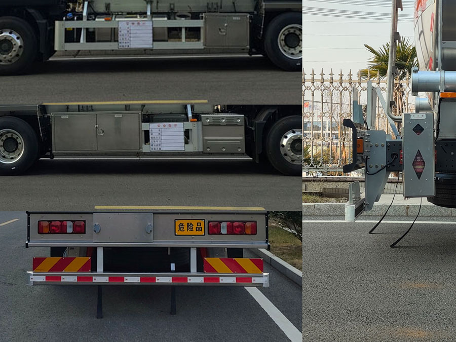 永強(qiáng)牌YQ5261GYYCTZ鋁合金運(yùn)油車公告圖片