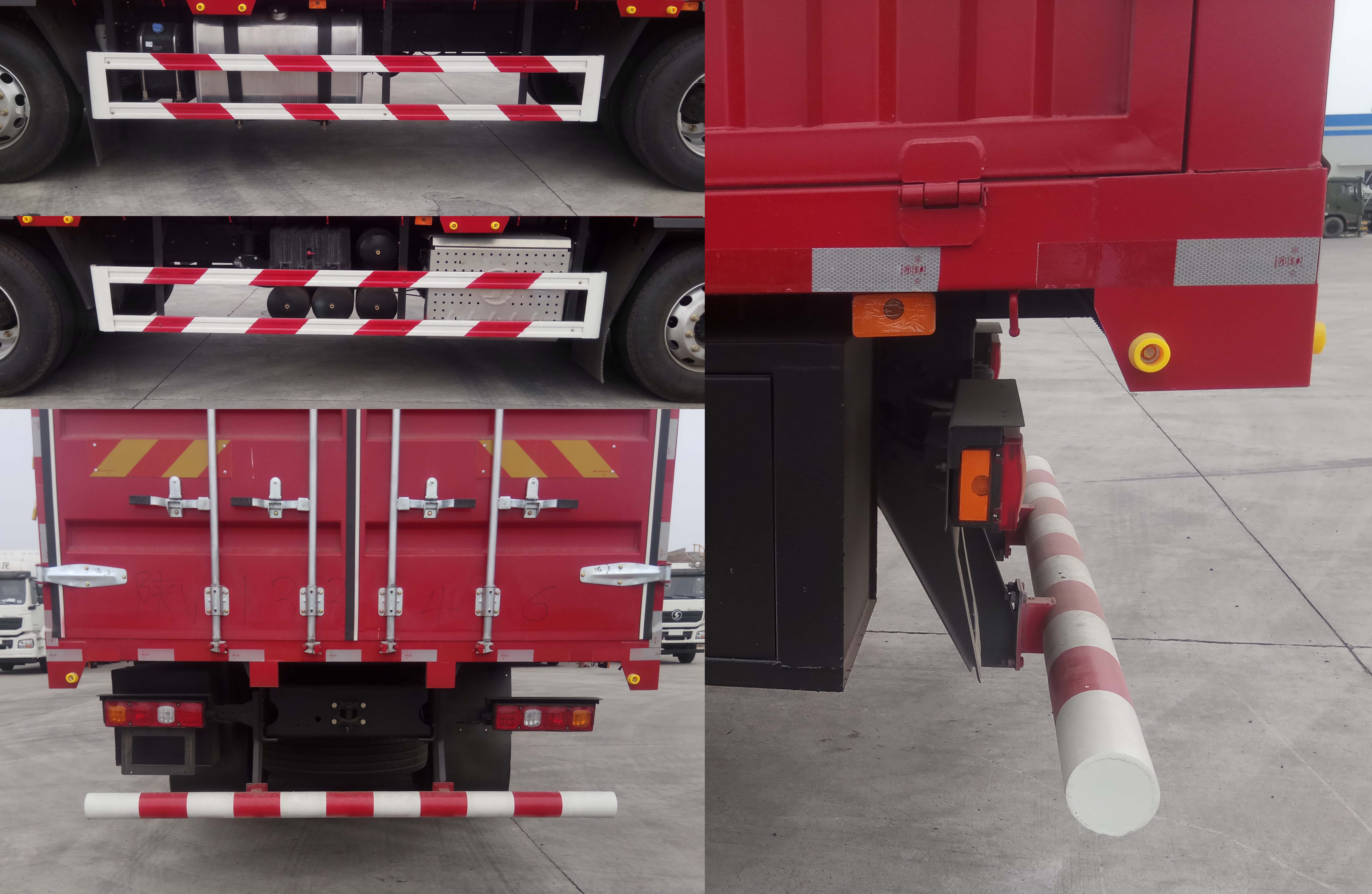 陜汽牌SX5319CCYMC456F2倉柵式運(yùn)輸車公告圖片