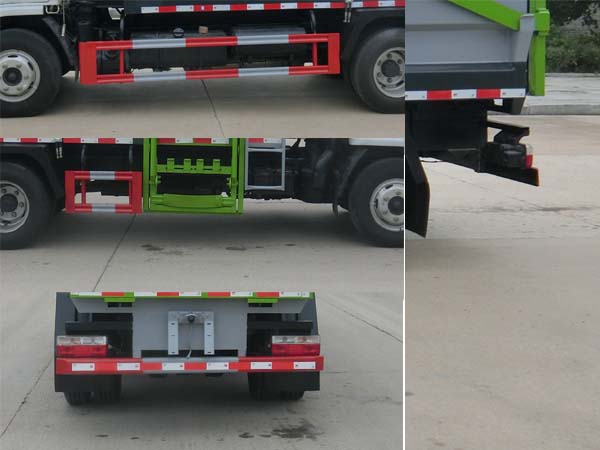 壓縮式對接垃圾車圖片