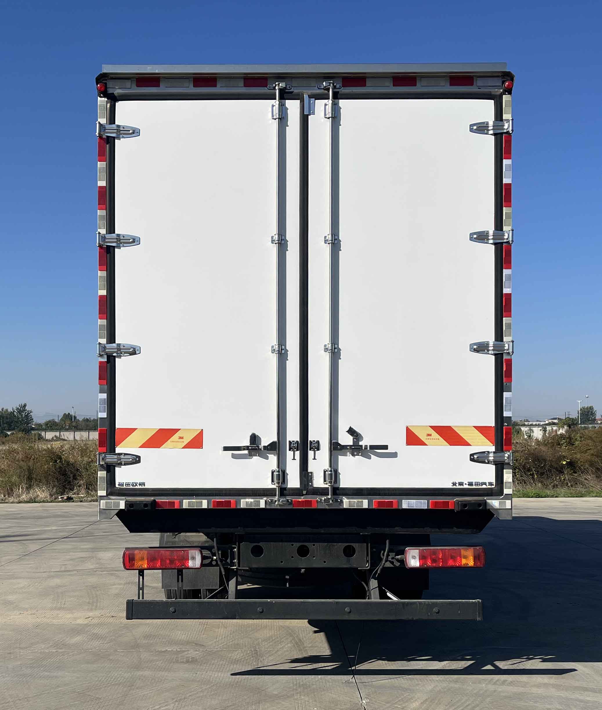 福田牌BJ5186XLC-9M冷藏車公告圖片