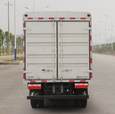 東風(fēng)牌EQ5070CCY3CDFAC倉(cāng)柵式運(yùn)輸車公告圖片