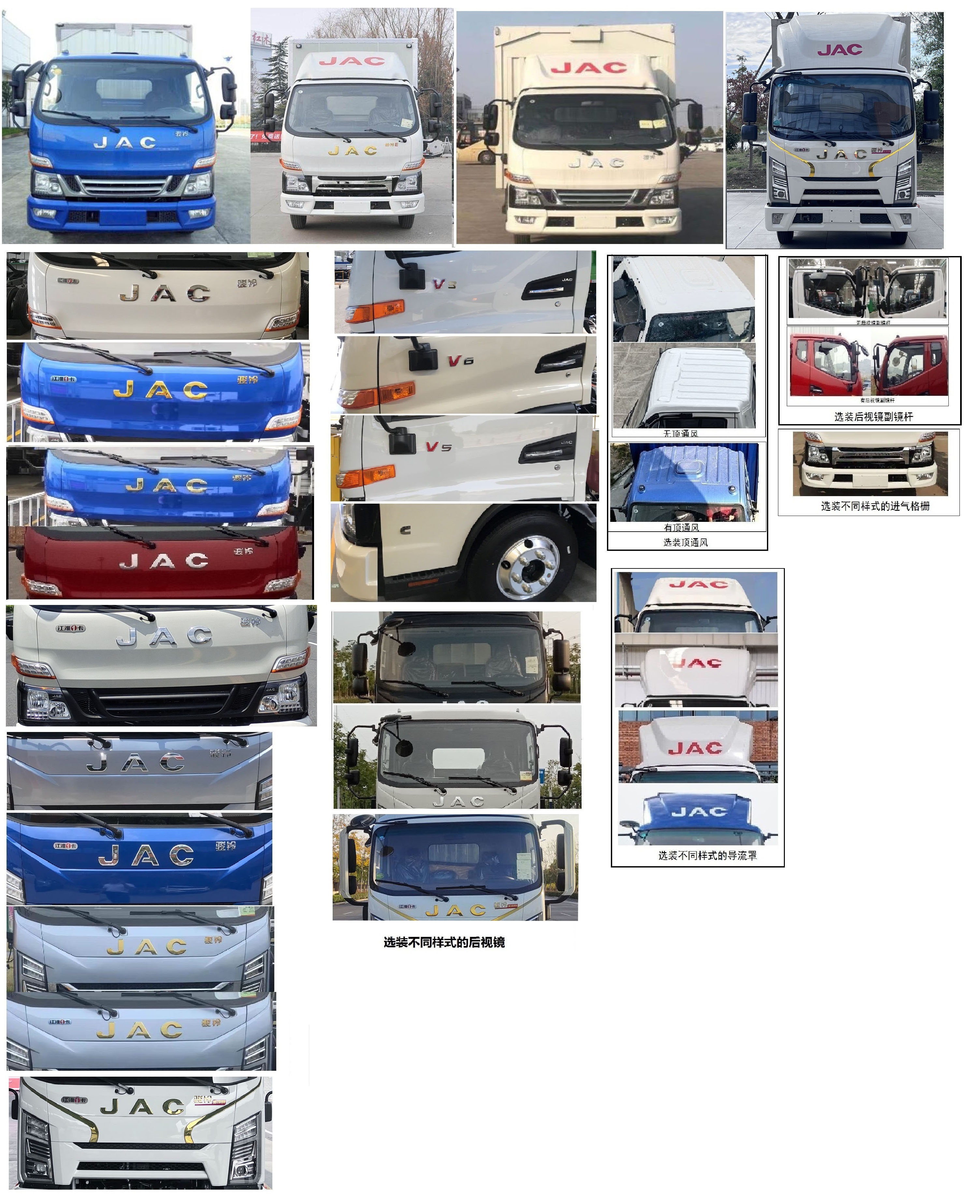 江淮牌HFC5043XYKP31K5C7S翼開啟廂式車公告圖片