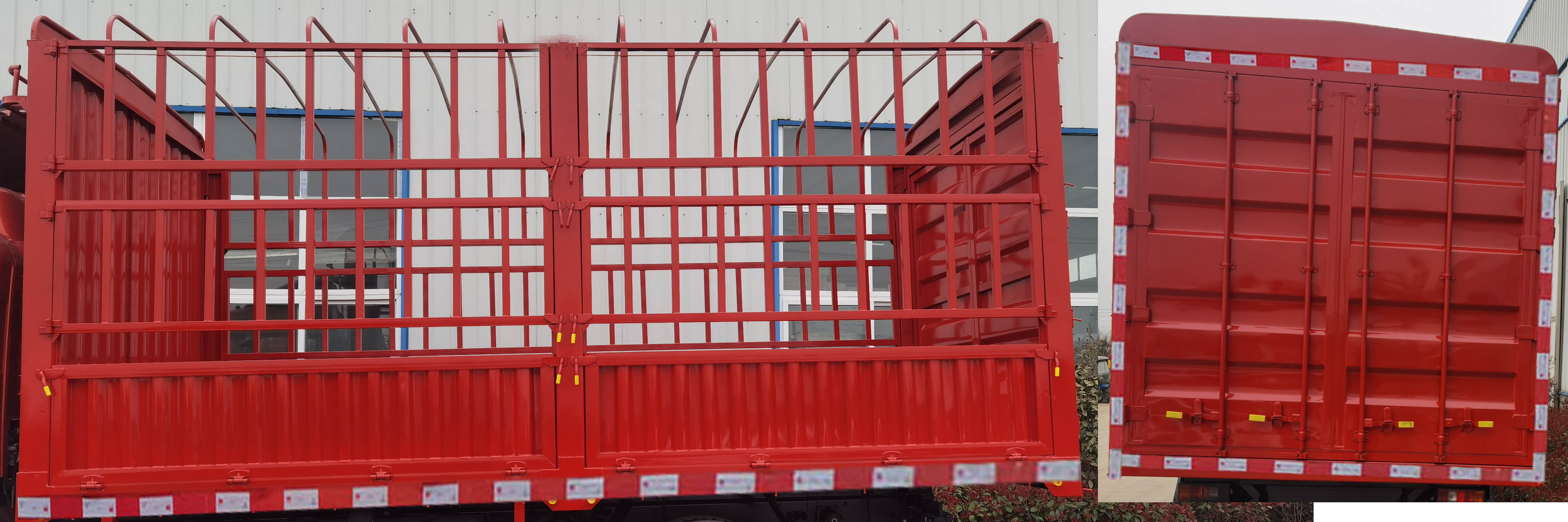 解放牌CA5160CCYP40K62L4E6A85倉(cāng)柵式運(yùn)輸車公告圖片