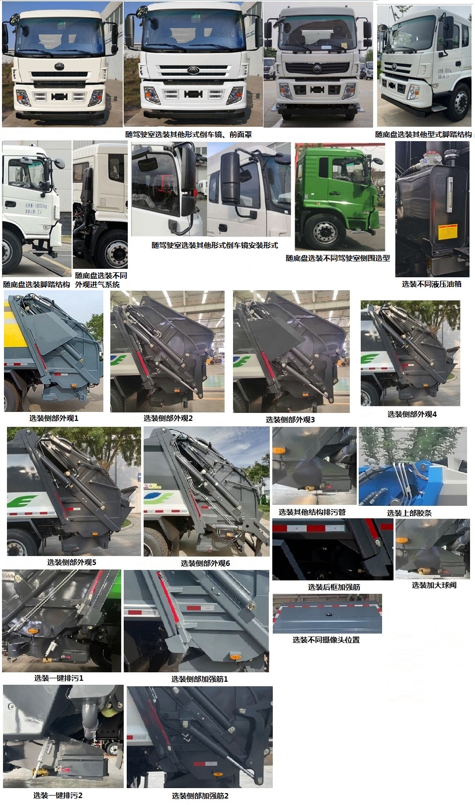 宇通牌YTZ5180ZYST0D6壓縮式垃圾車公告圖片