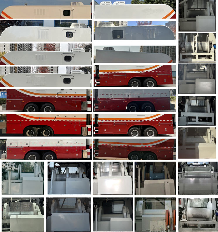 寶石機(jī)械牌BSJ5250TCJ測(cè)井車公告圖片