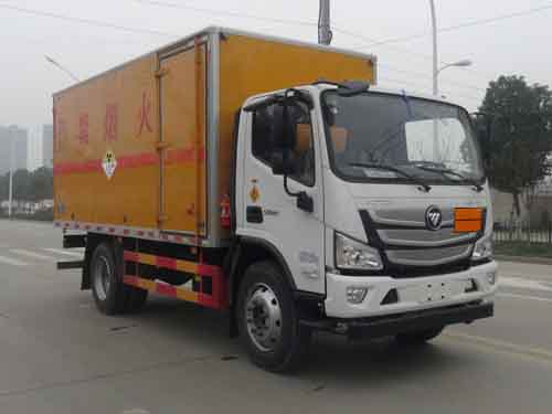 華通牌HCQ5128XFSBJ6放射性物品廂式運(yùn)輸車