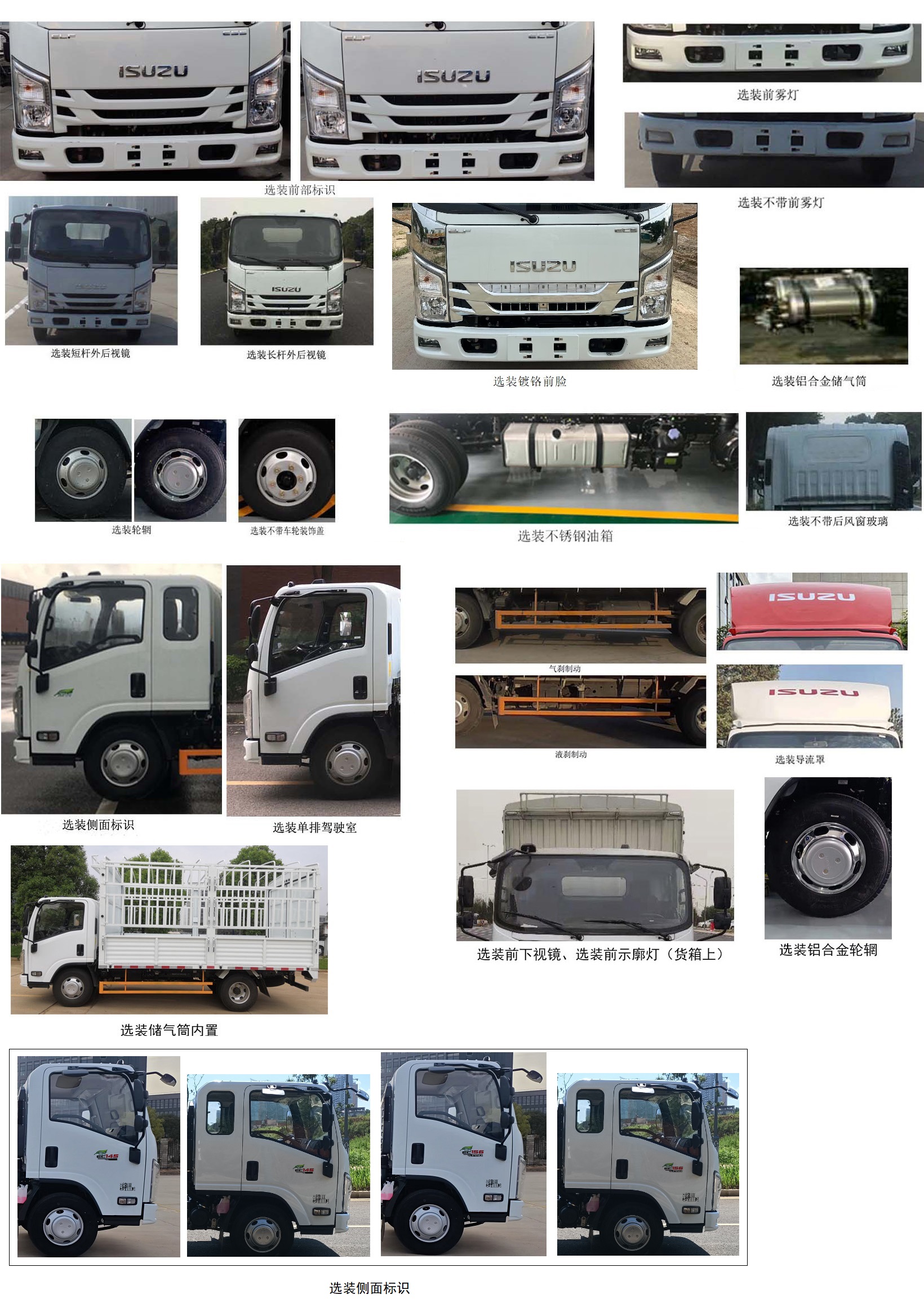 江西五十鈴牌JXW5060CCYCDJ2倉柵式運輸車公告圖片