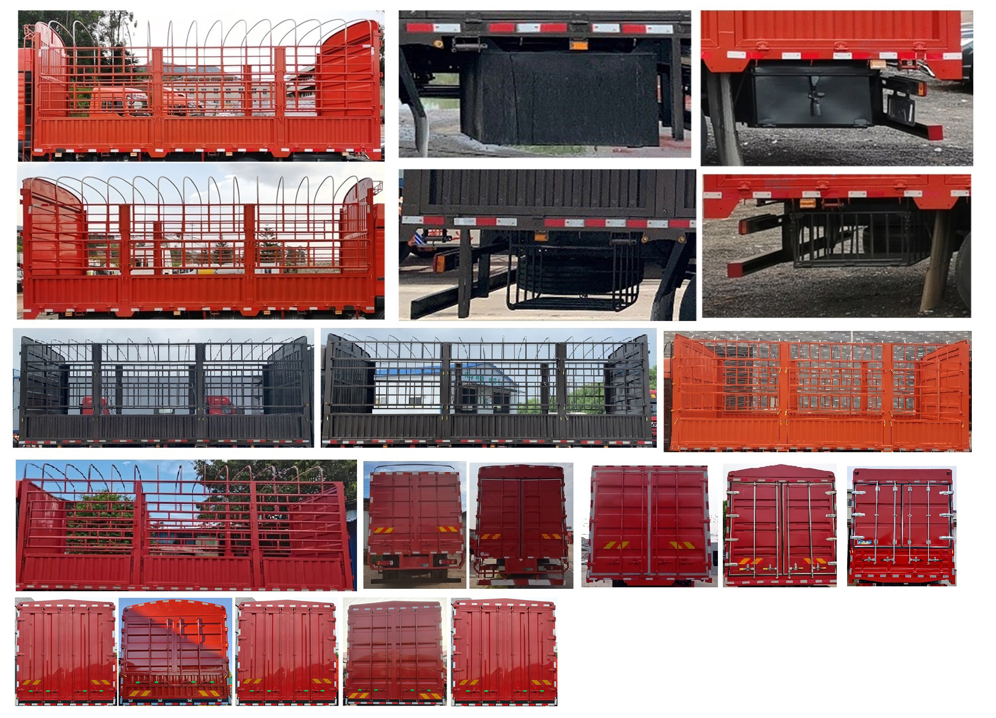 豪沃牌ZZ5187CCYK501GF1倉柵式運(yùn)輸車公告圖片