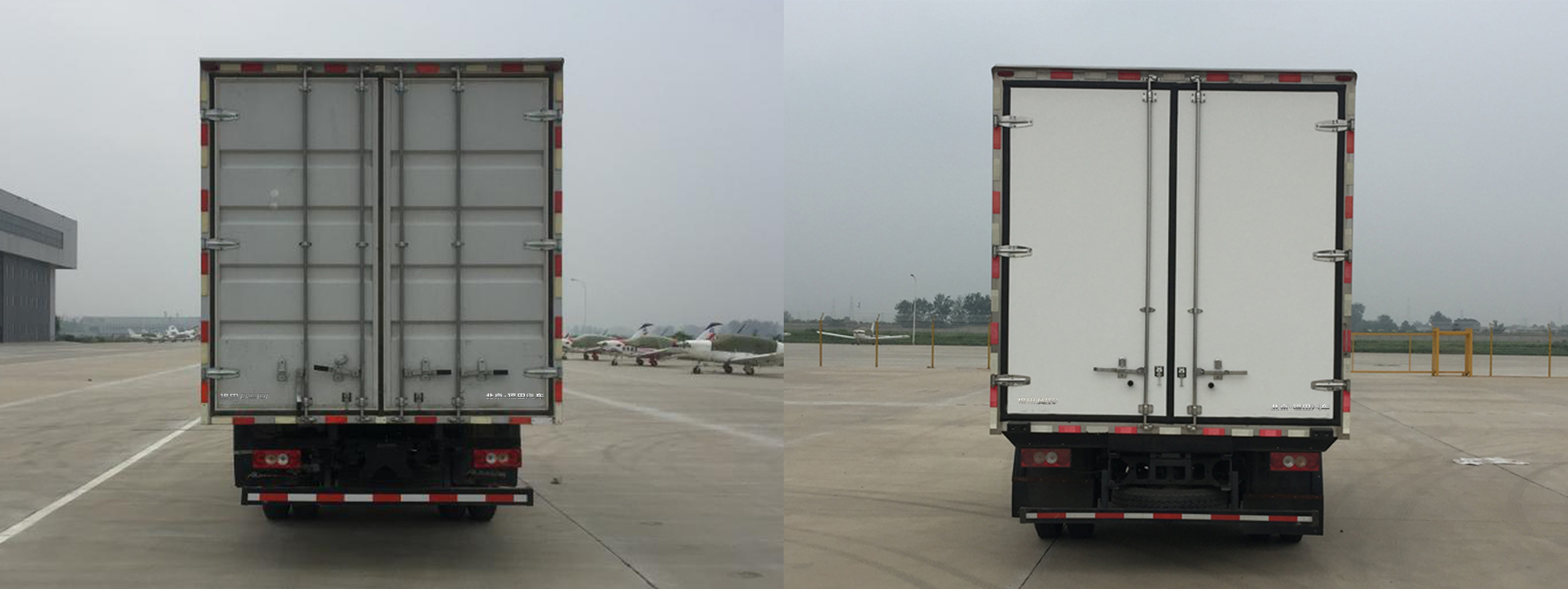 福田牌BJ5098XXY-FM廂式運輸車公告圖片