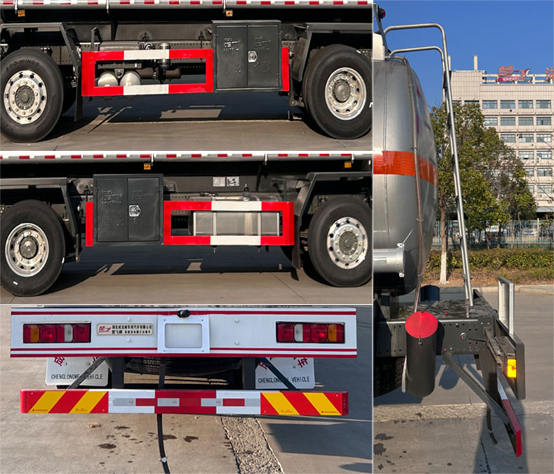 楚飛牌CLQ5320GRY6ZZ易燃液體罐式運輸車公告圖片