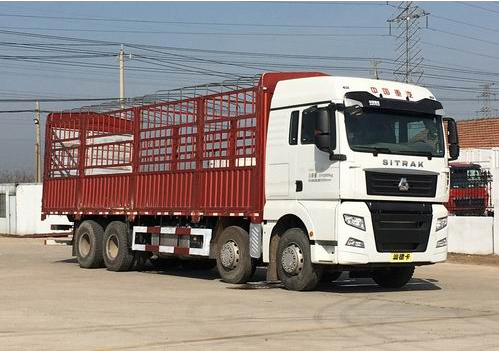 汕德卡牌ZZ5316CCYV466HF1倉柵式運輸車公告圖片