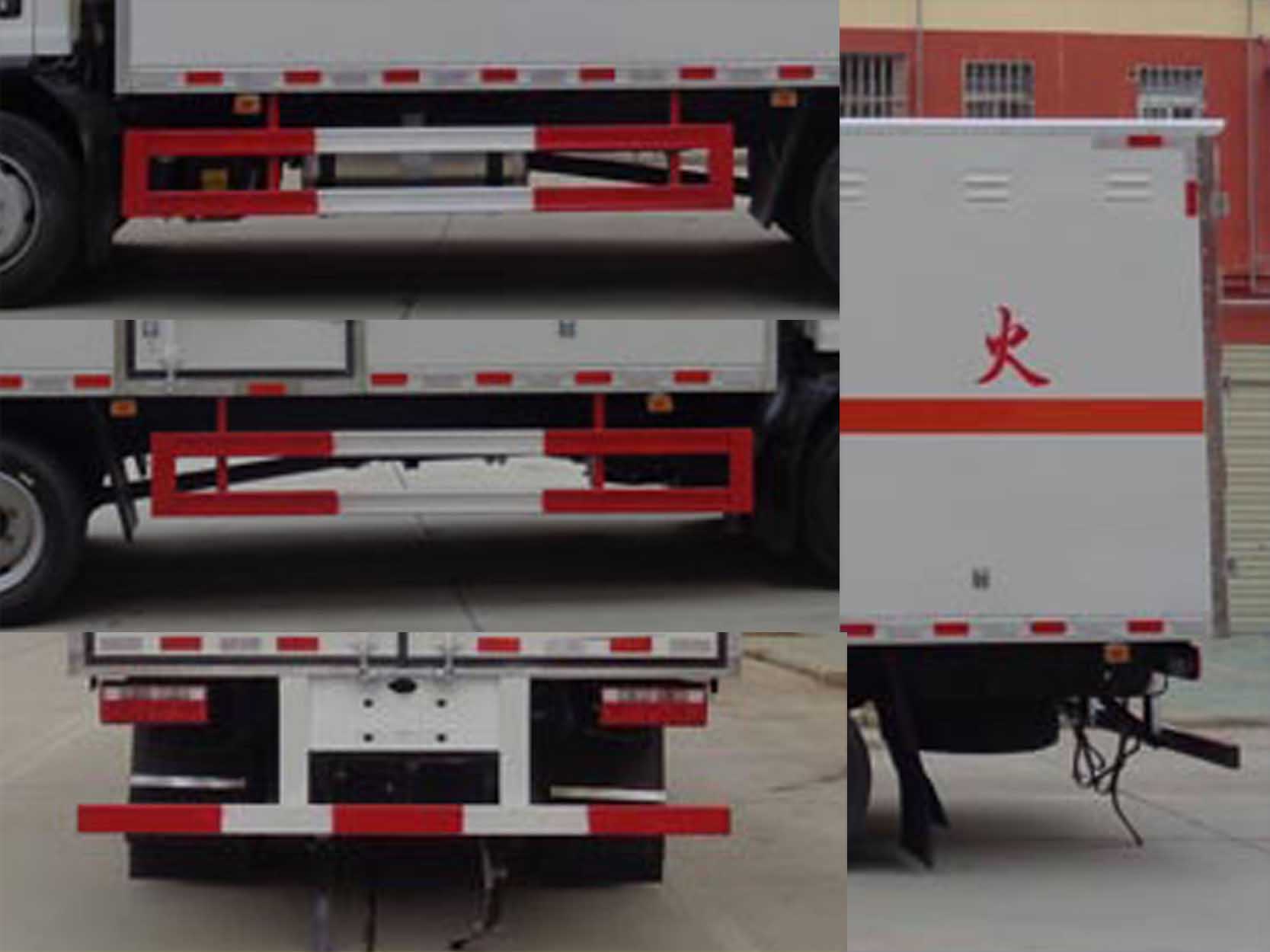 程力威牌CLW5120XRQC6易燃?xì)怏w廂式運(yùn)輸車公告圖片