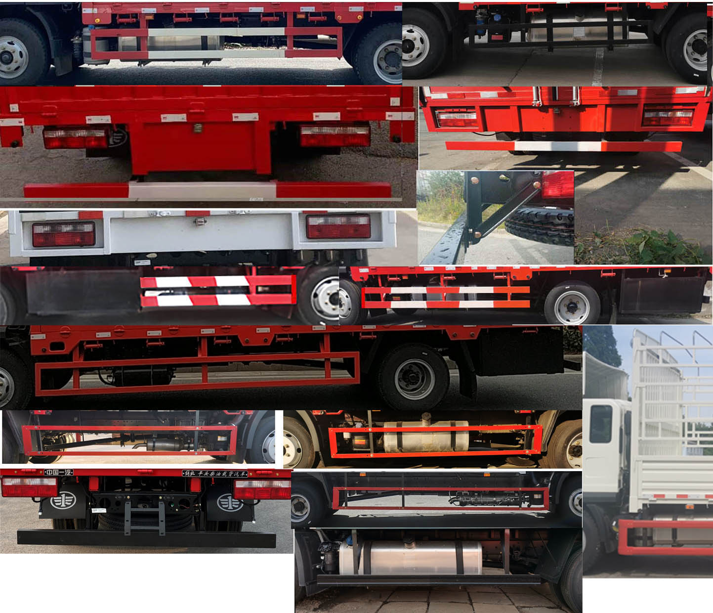 解放牌CA5110CCYP40K46L5E6A84倉(cāng)柵式運(yùn)輸車公告圖片