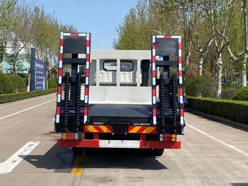 福田牌BJ5144TPBKPDA-03平板運輸車公告圖片