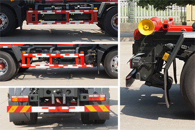 炎帝牌SZD5165ZXX6車廂可卸式垃圾車公告圖片