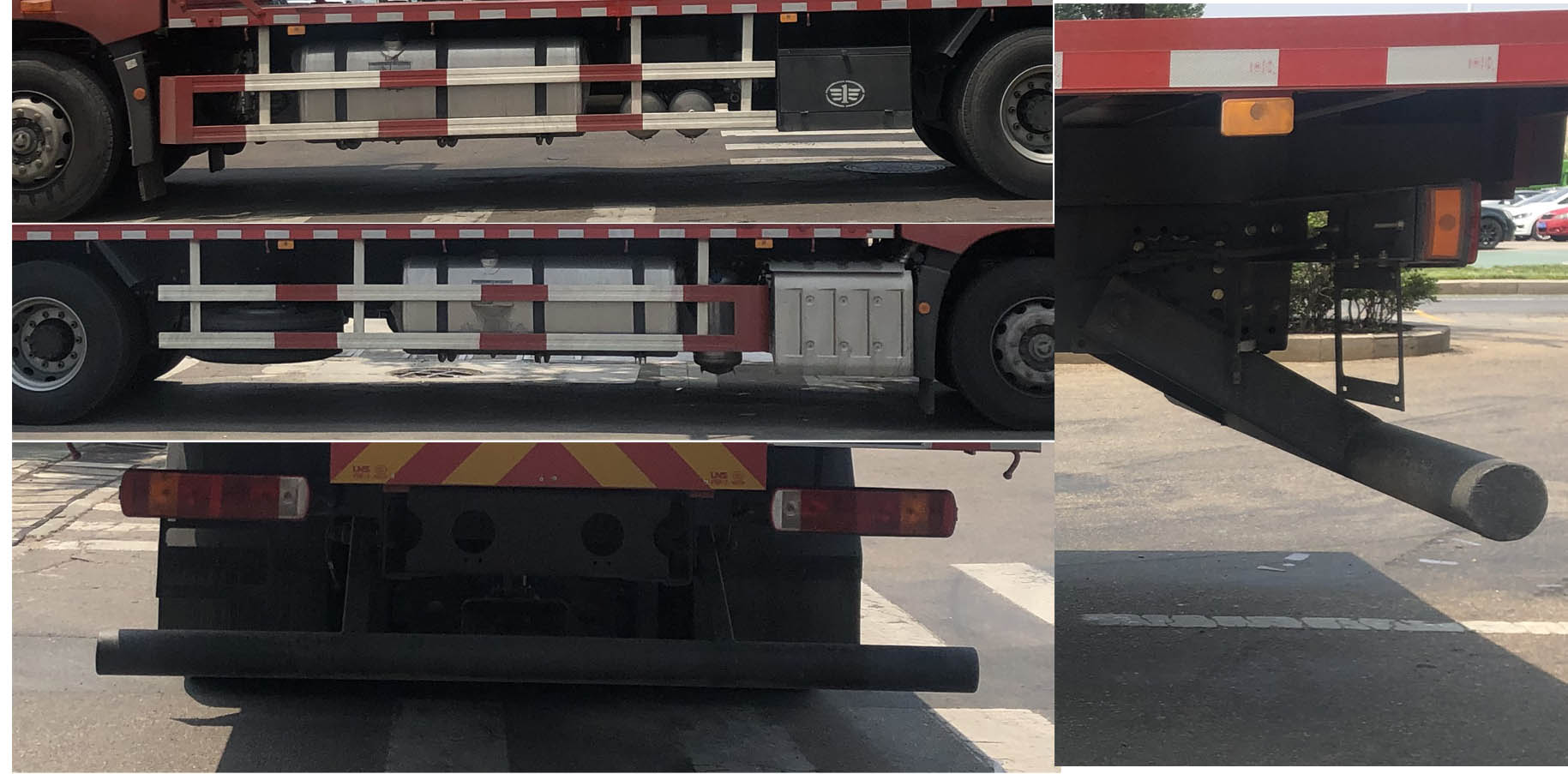 解放牌CA5250TPBP25K2L7T1E6A80平板運輸車公告圖片