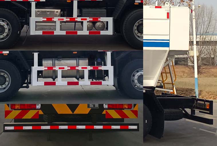 惠豐安拓牌SXH5320THLG2現(xiàn)場混裝粒狀銨油炸藥車公告圖片