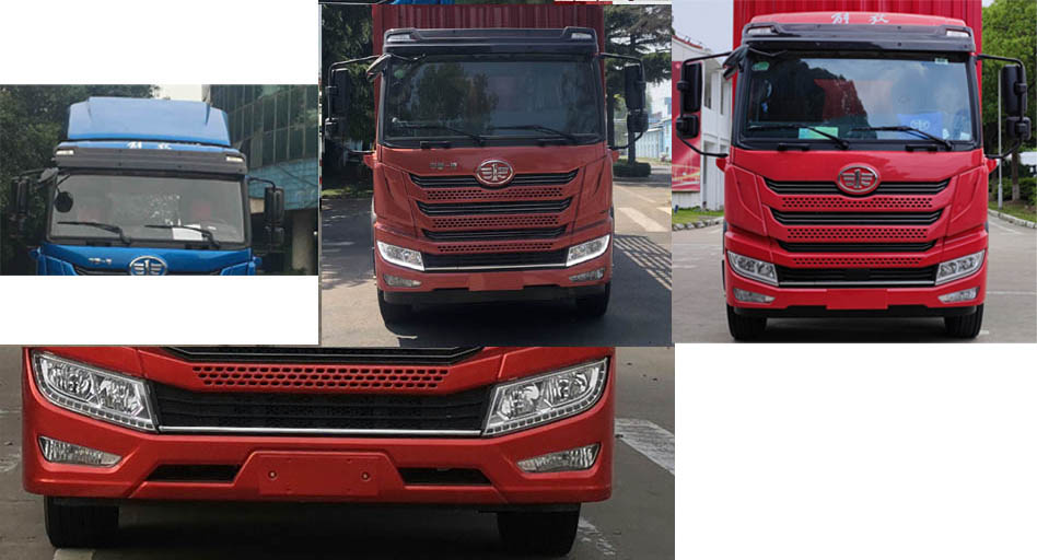 解放牌CA5120CCYPK2L1E6A80倉柵式運輸車公告圖片