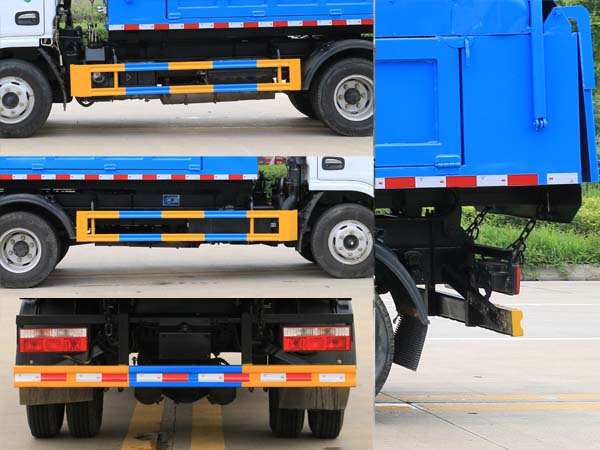 東風(fēng)股份多利卡D6 KLF5070ZLJE6自卸式垃圾車公告圖片