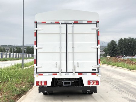 陜汽牌SX5041CCYBEV331G純電動倉柵式運輸車公告圖片