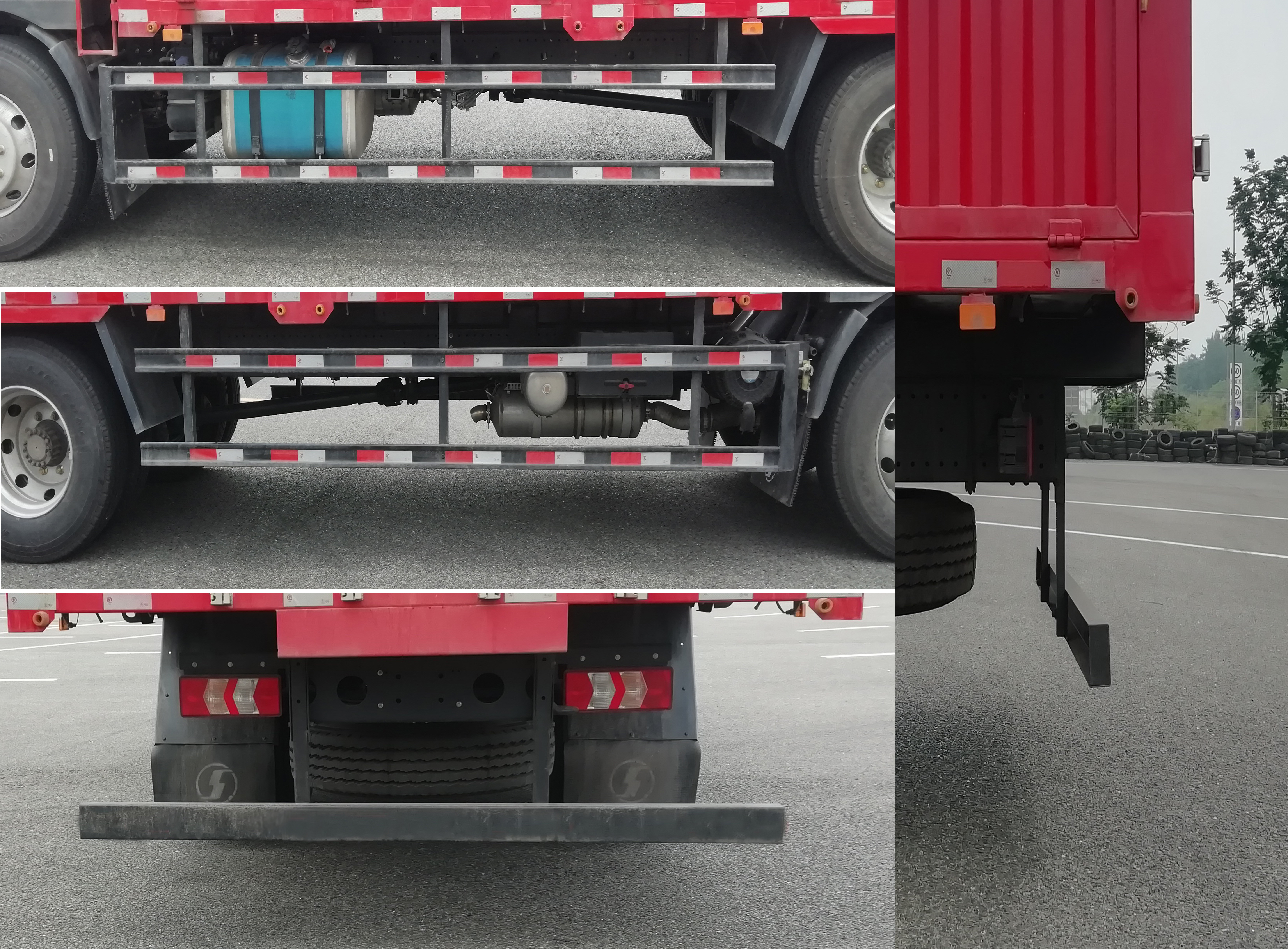 陜汽牌SX5180CCYBP6501倉(cāng)柵式運(yùn)輸車公告圖片