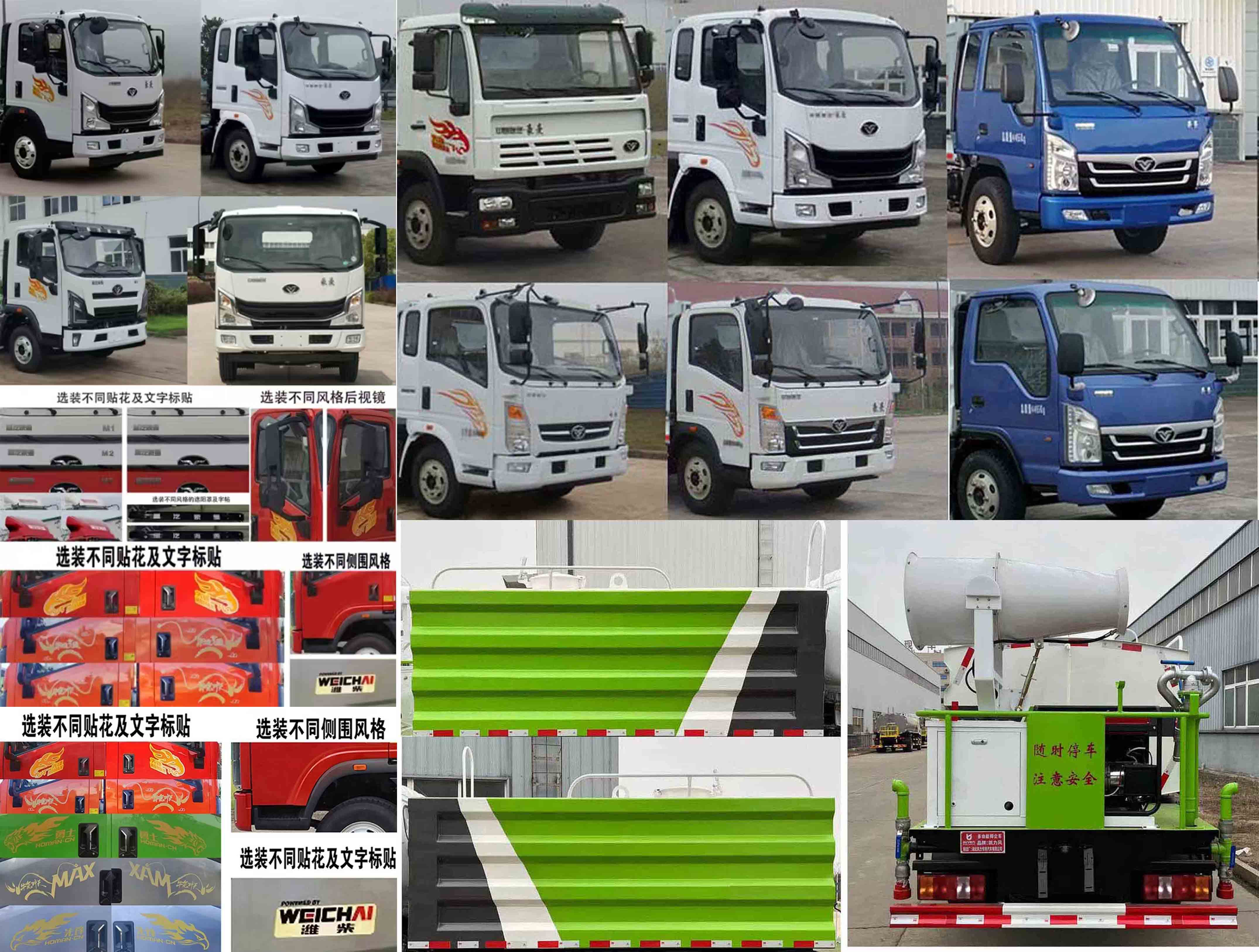 凱力風(fēng)牌KLF5041TDYB6多功能抑塵車公告圖片