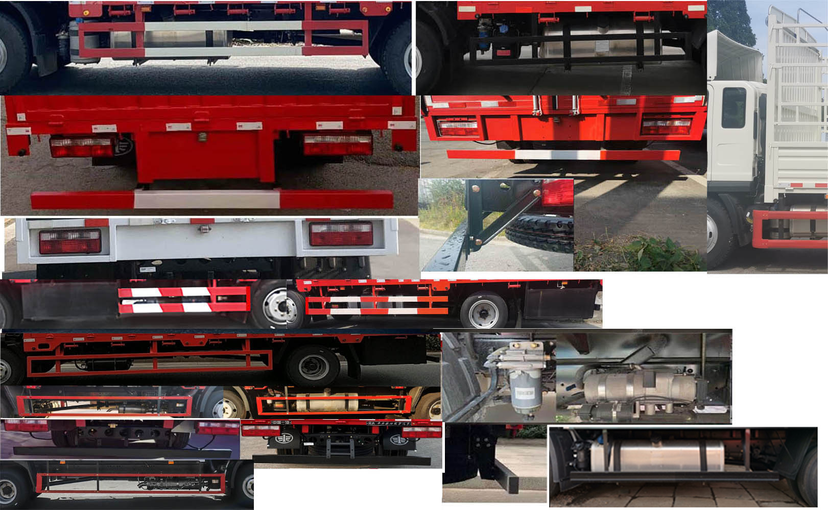 解放牌CA5110CCYP40K46L4E6A84倉(cāng)柵式運(yùn)輸車公告圖片