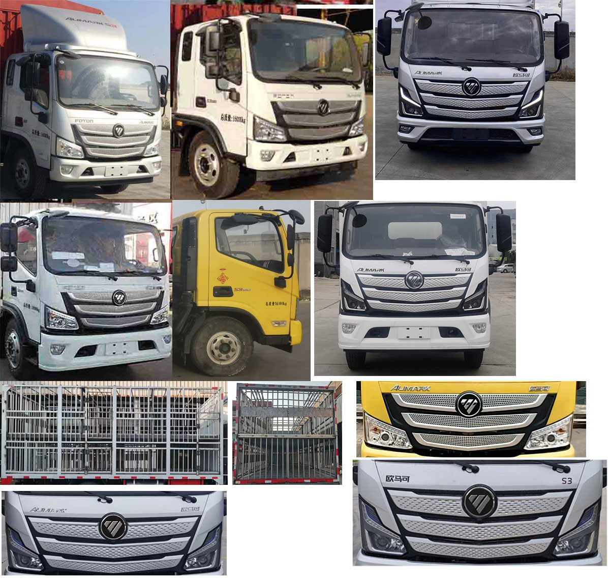 福田牌BJ5168CCQ-FM畜禽運輸車公告圖片