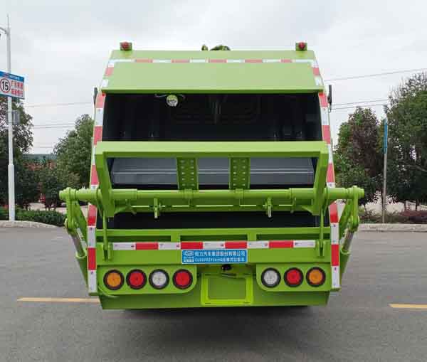 壓縮式垃圾車圖片