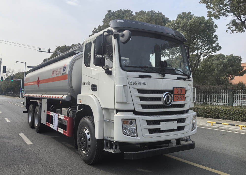 潤知星牌SCS5260GRYEQ6易燃液體罐式運輸車公告圖片