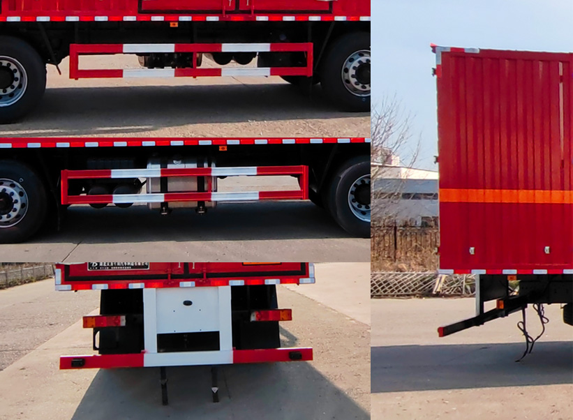 大力牌DLQ5320XRGDFH6易燃固體廂式運輸車公告圖片