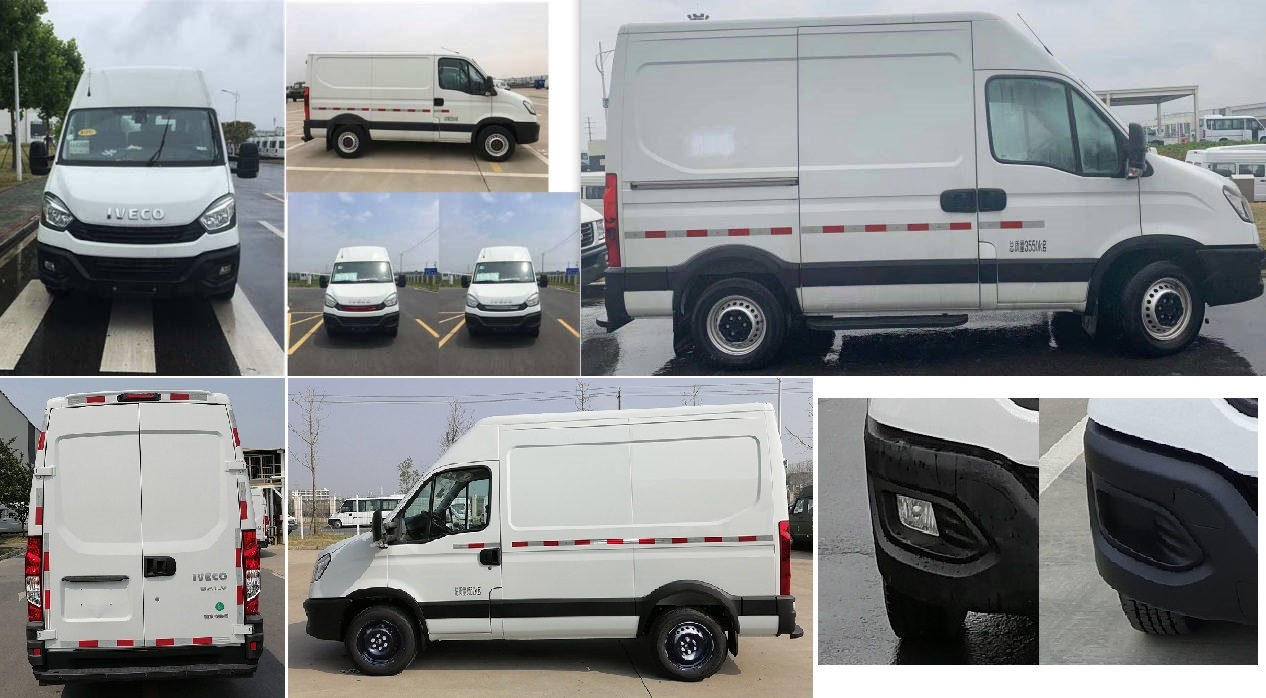 依維柯牌NJ5046XXYQE3廂式運(yùn)輸車公告圖片