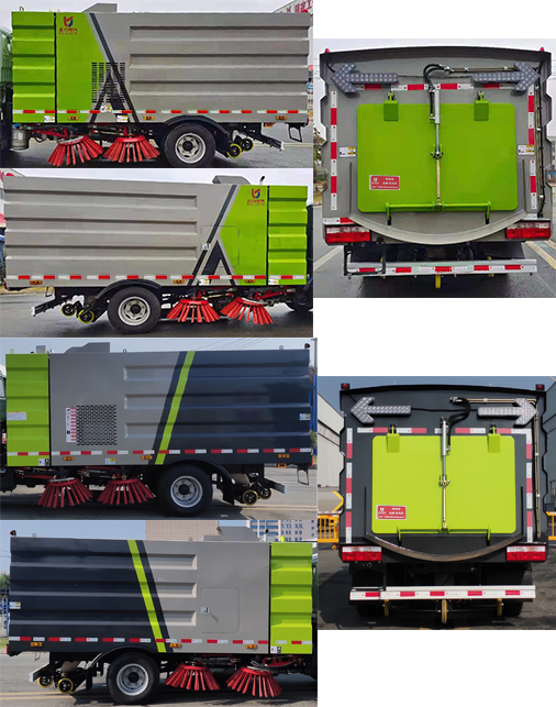 凱力風(fēng)牌KLF5070TSLE6掃路車公告圖片