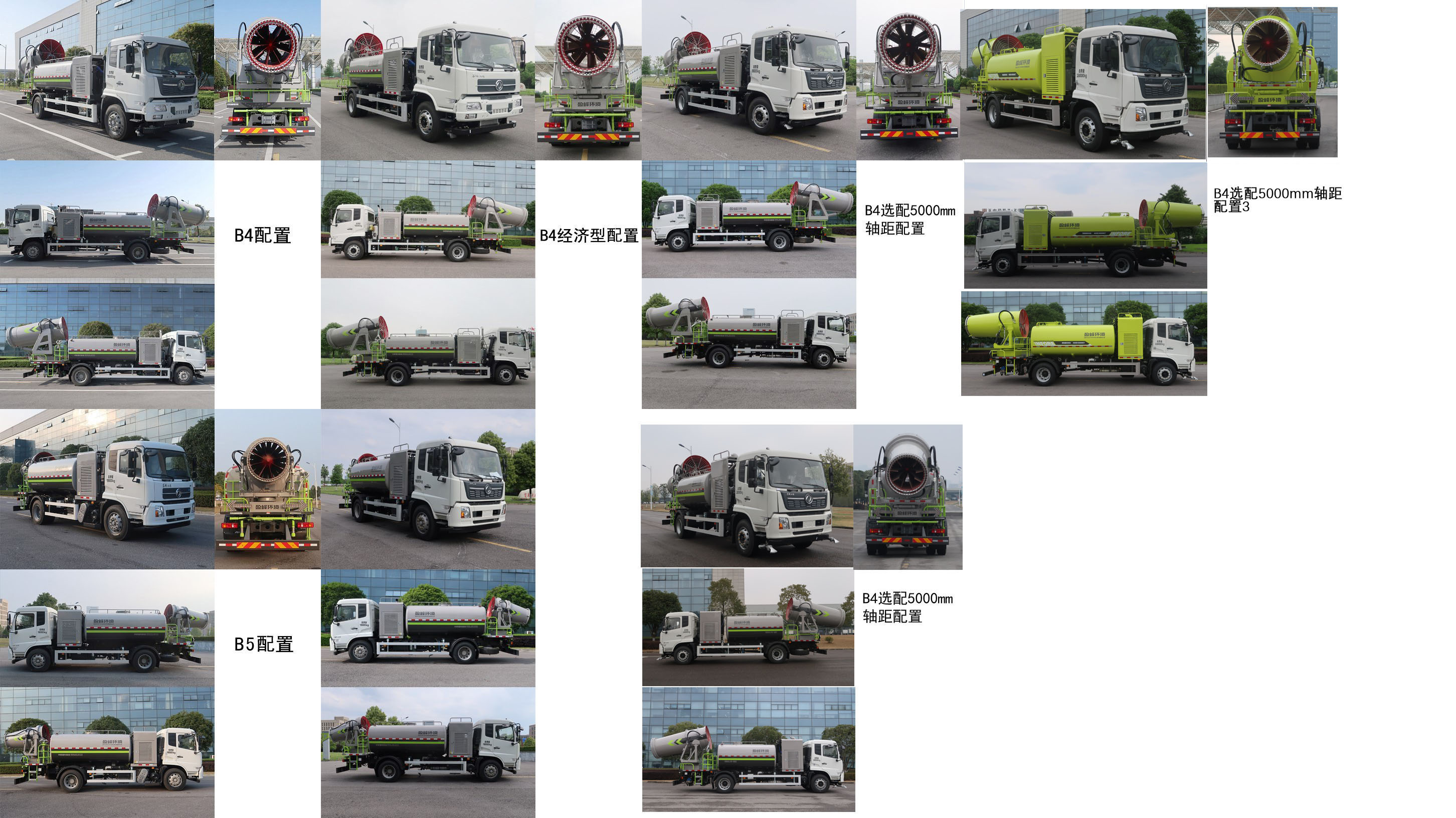 中聯(lián)牌ZBH5181TDYDHE6多功能抑塵車公告圖片