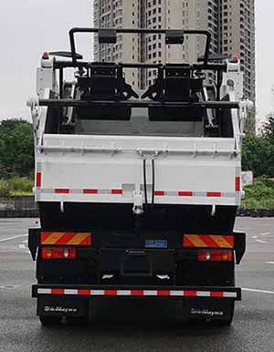 山花牌JHA5183ZYSDFD6壓縮式垃圾車公告圖片