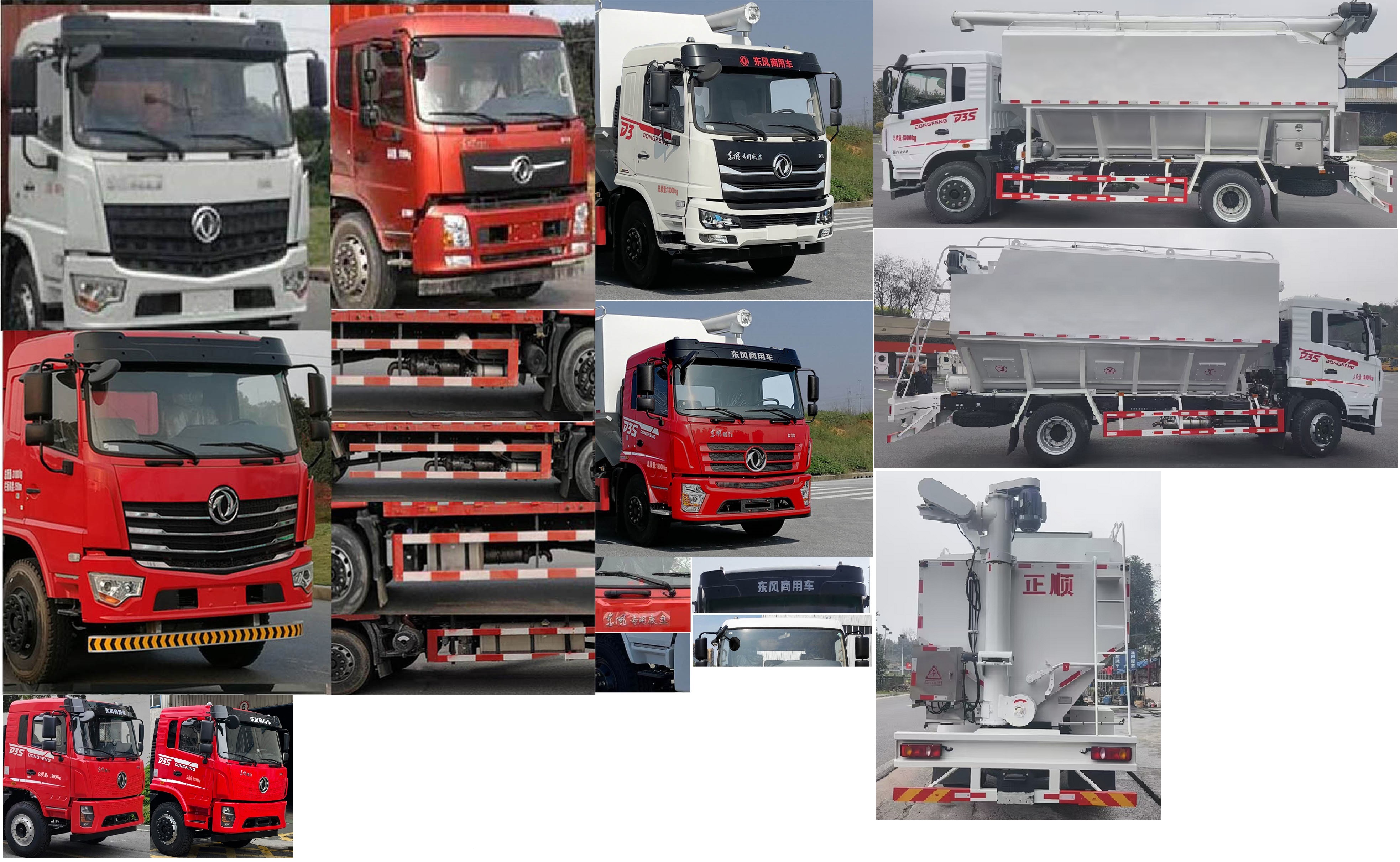 東風(fēng)牌DFV5183ZSLGP6D散裝飼料運輸車公告圖片