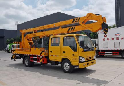 程力威牌CLW5072JGK6HX高空作業(yè)車