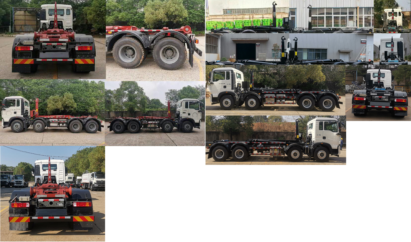 普羅科牌BJ5312ZXXE6-P1車廂可卸式垃圾車公告圖片