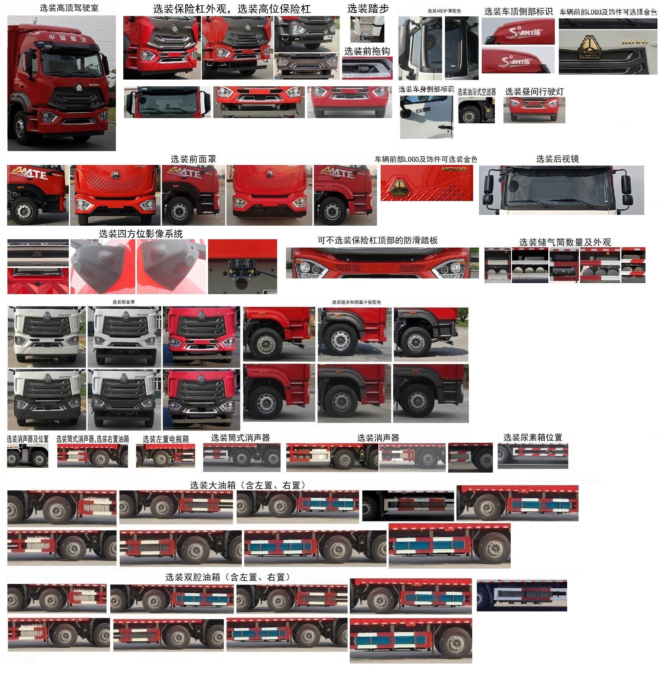 豪沃牌ZZ5317CCYV466JF1倉(cāng)柵式運(yùn)輸車公告圖片