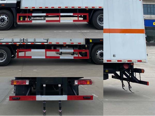 楚勝牌CSC5180XRYB6易燃液體廂式運(yùn)輸車(chē)公告圖片